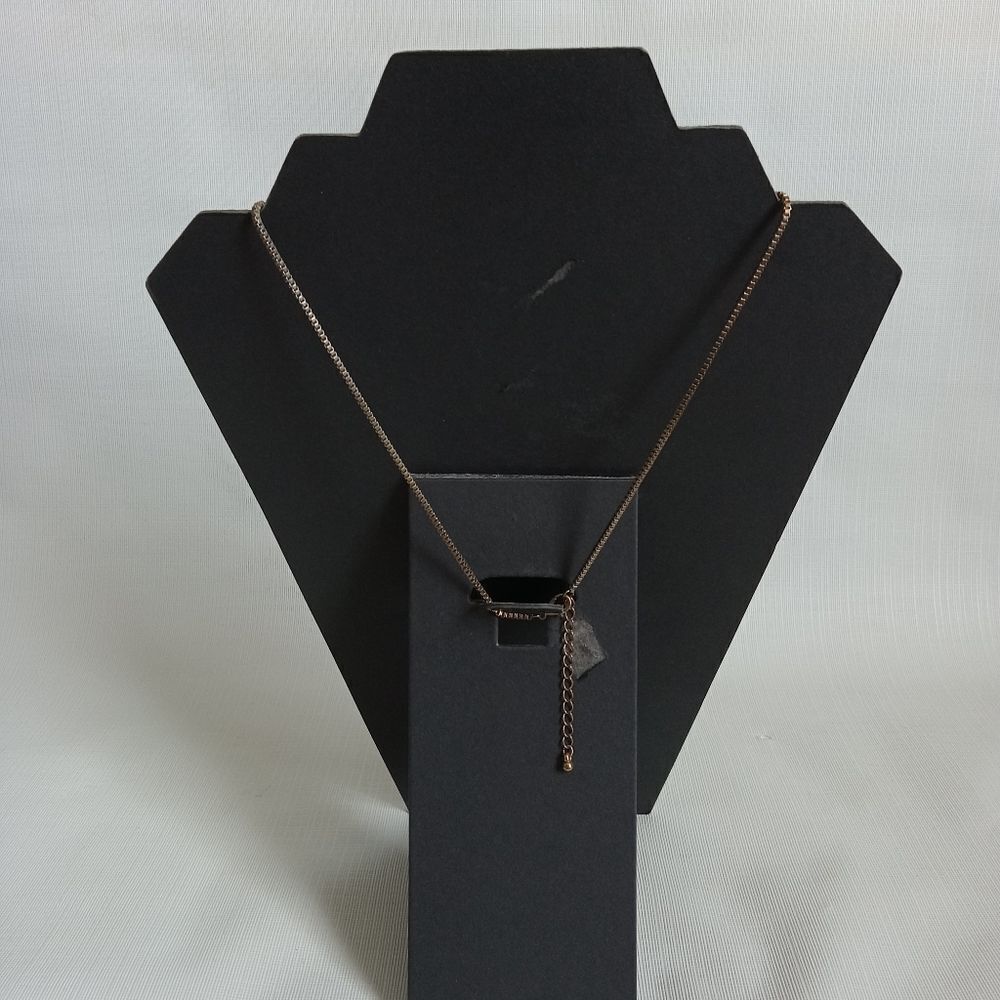 Gold Toned Faux Pearl Beaded Cluster Chain Tassels Statement Pendant Necklace - Picture 2 of 10